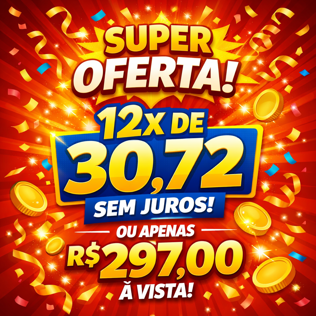 Promoção imperdível! Pagamento facilitado.